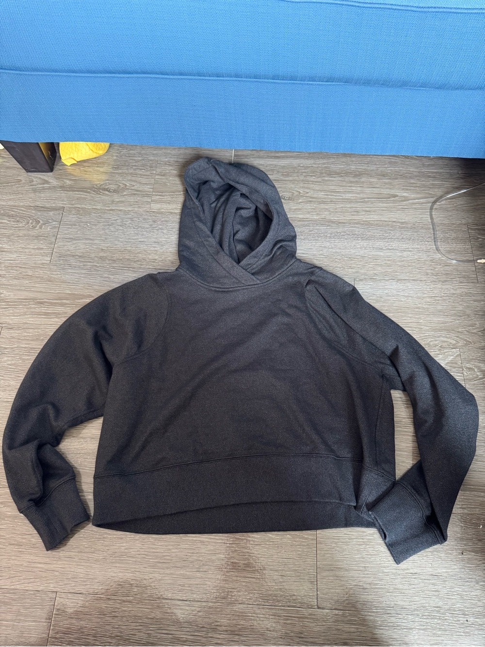 lululemon athletica Black Hooded Pullover Sweatshirt